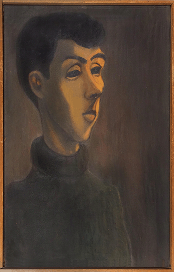 Young man in turtle-neck